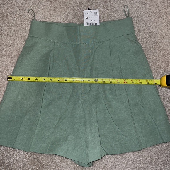 ZARA Linen blend shorts - Picture 8 of 11
